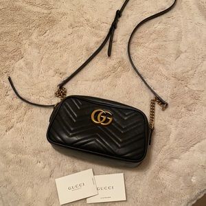 Gucci Marmont small Matelassé shoulder bag